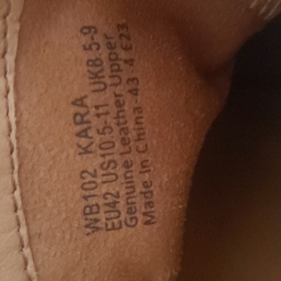 Aetrex 10.5/11 42 Waterproof Orthopedic Arch Support Wedge Leather Booties - Picture 4 of 8